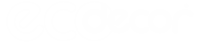 Logo ECODECOR Negativo branco